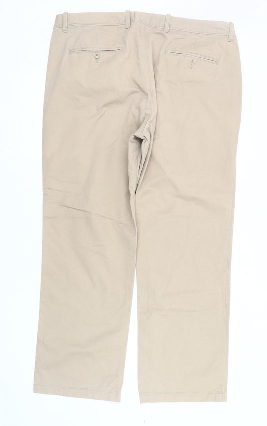 GAP Men's Beige Chino Trousers Size 38