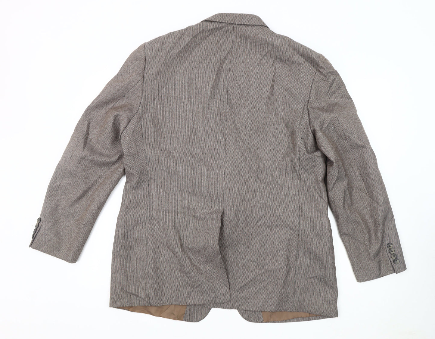 Marks and Spencer Men's Grey Blazer, Size 44S, Vintage Style