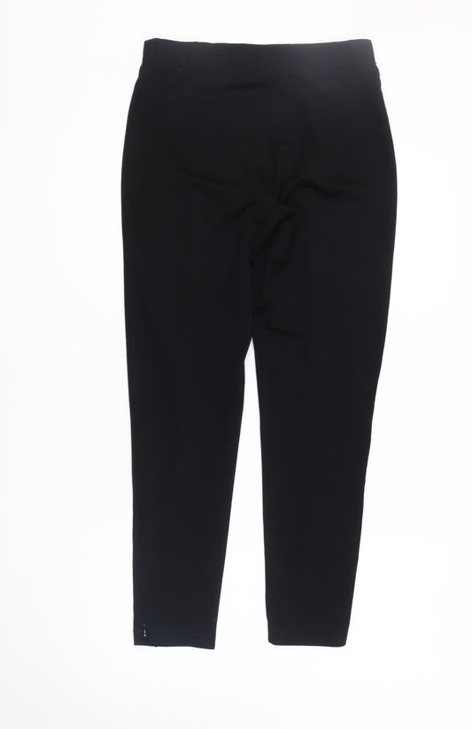 Alex & Co. Women's Black Skinny Ankle Zip Trousers