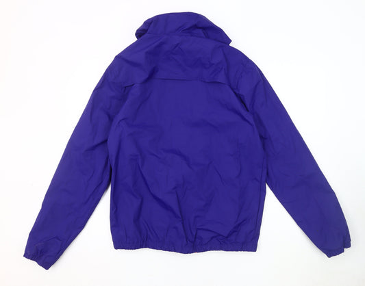 Men's Fanatics Blue Hooded Windbreaker M