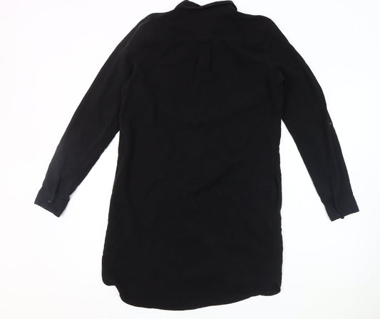 Vero Moda Women's Black Button-Up Shirt S Casual