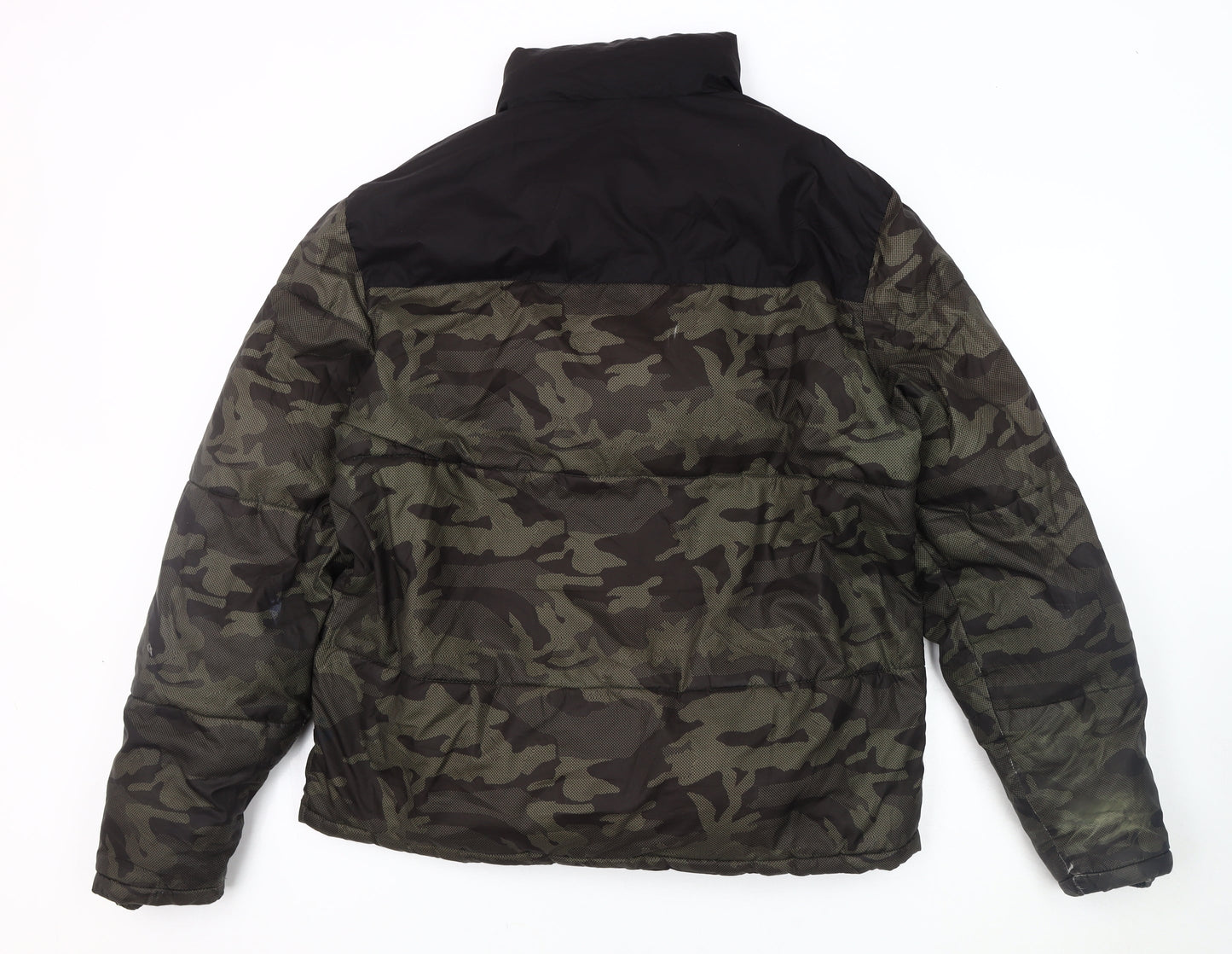 Red Herring Men's Camouflage Puffer Jacket M