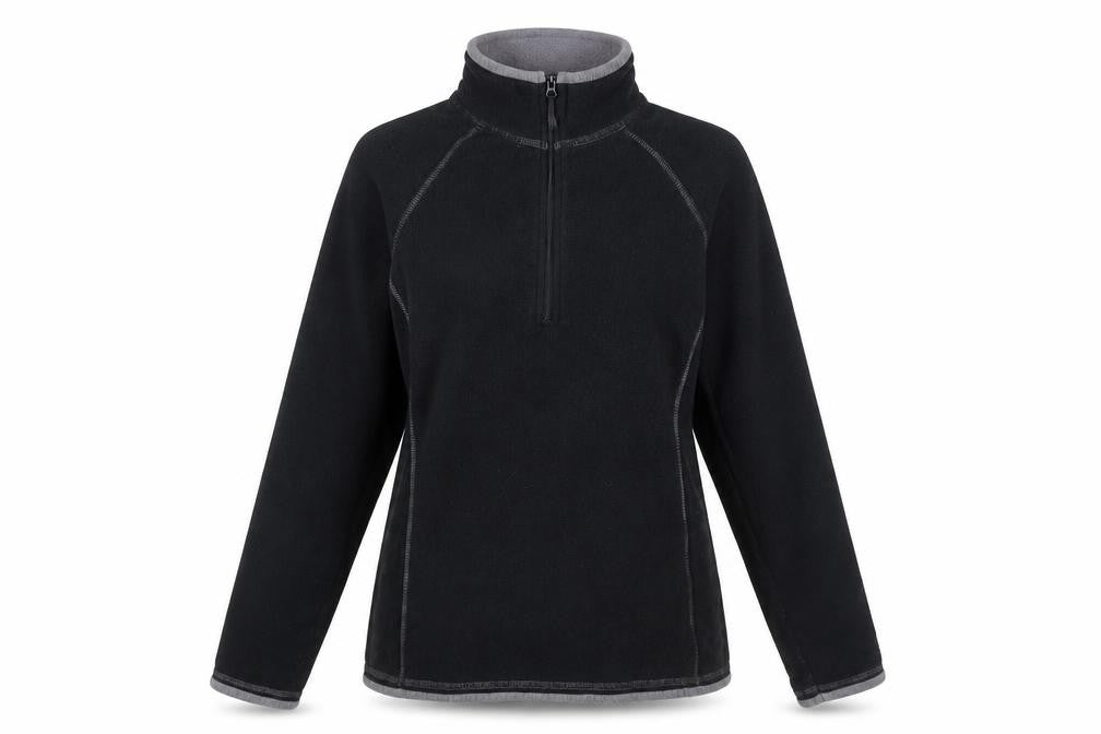 Womens UK 12 Regular Mountain Warehouse Black Pullover Sweatshirt