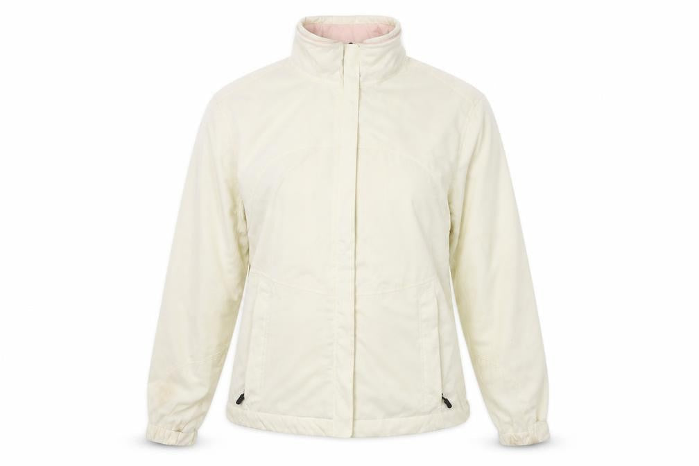 Green Lamb Women's Ivory Windbreaker Jacket M