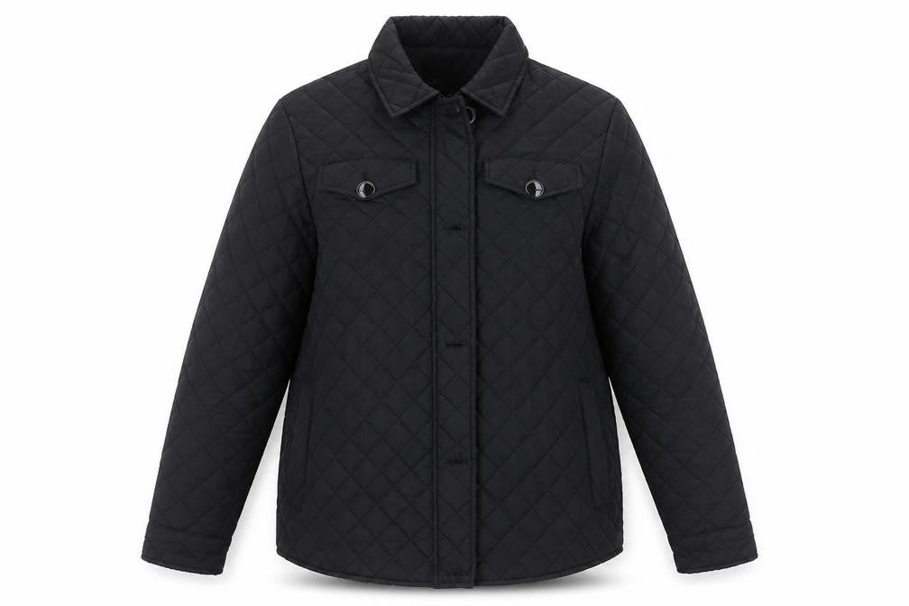 Brave Soul Women's Black Quilted Jacket Size 12
