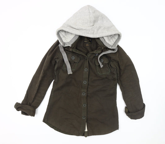 Superdry Men's Green Military Jacket, Size S