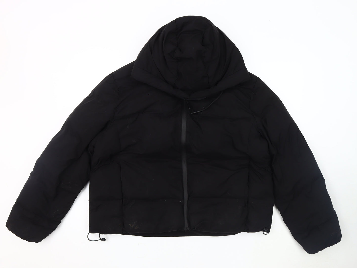 Everlast Women's Black Cropped Puffer Jacket 16
