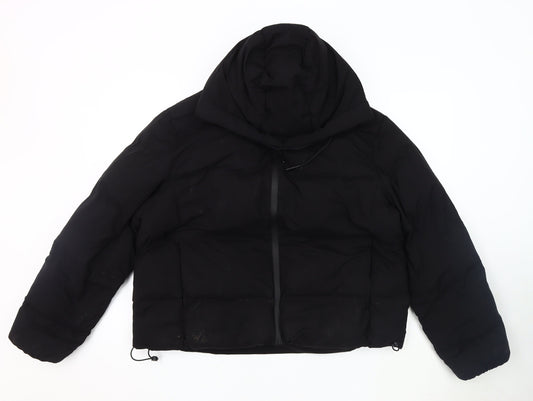 Everlast Women's Black Cropped Puffer Jacket 16