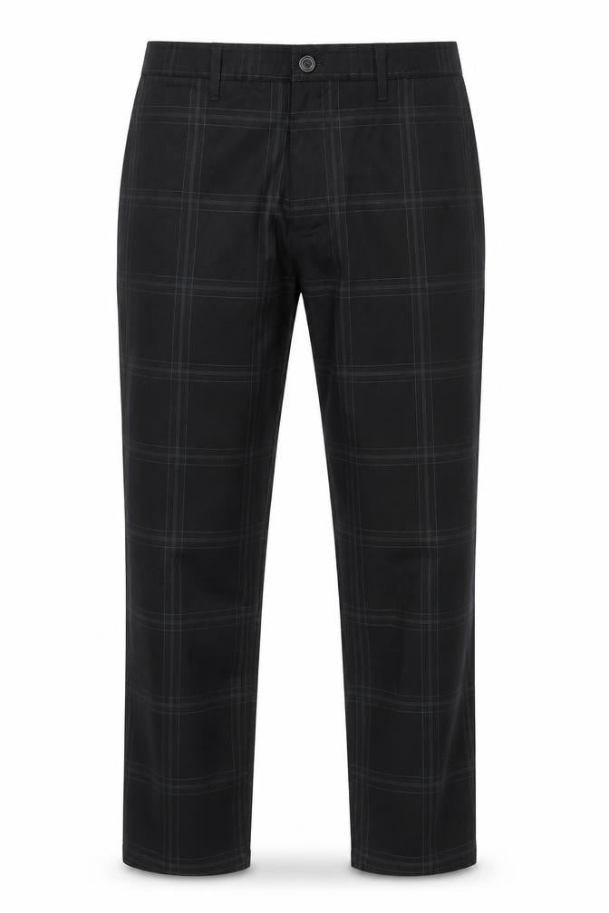Slazenger Men’s Black Check Trousers XL