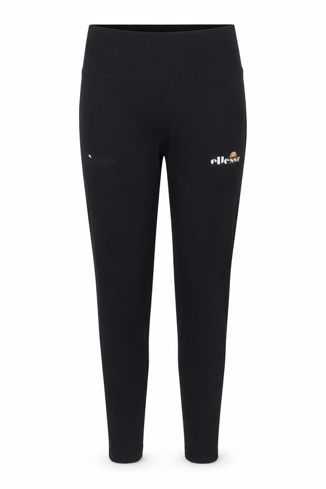 Front view of Ellesse Women's Black Slim Leggings, size 8