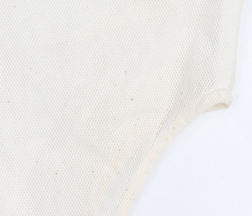 Reiss Women's Ivory Silk Blouse Size 8 Lined