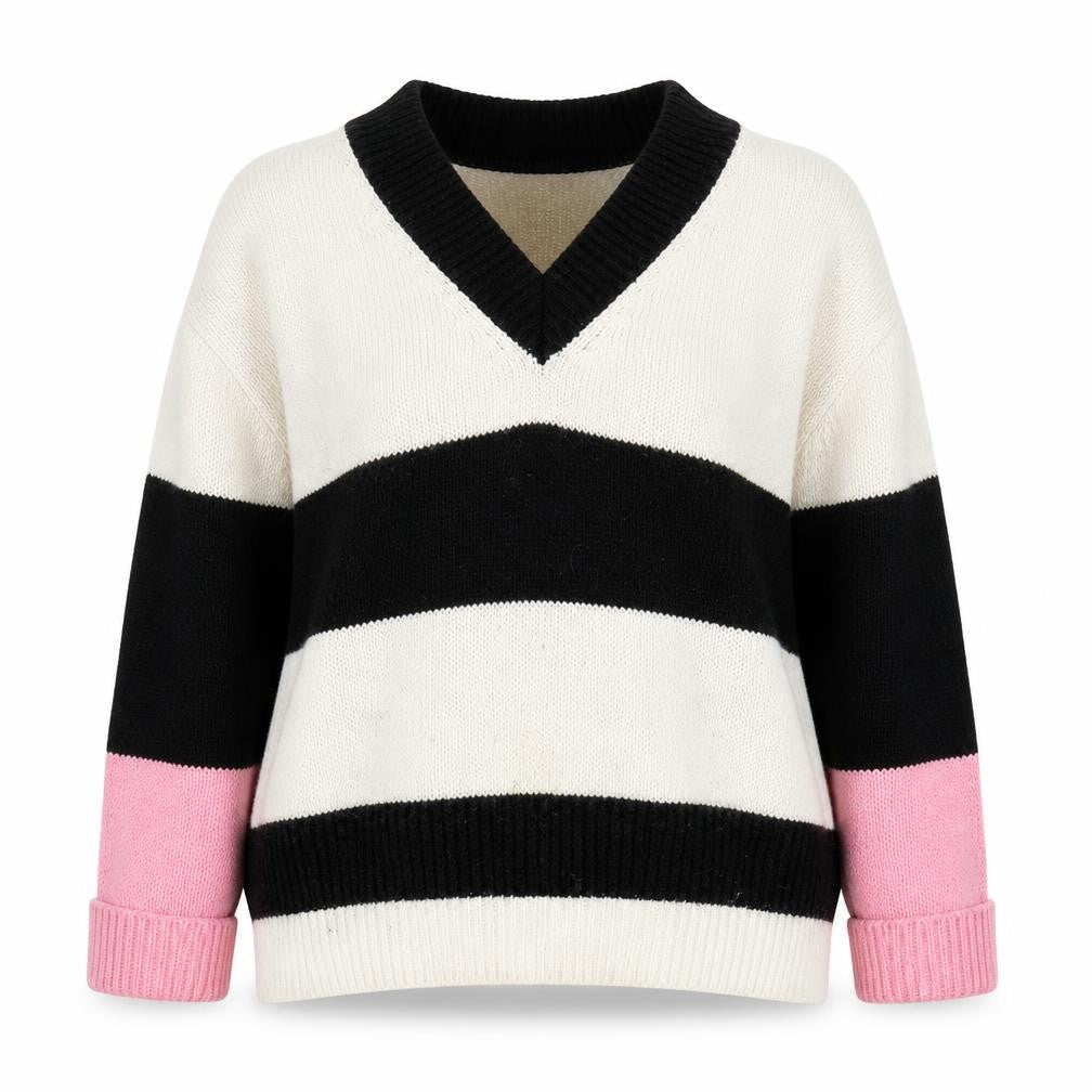 Marks and Spencer Women's XL Stripe Pullover Jumper