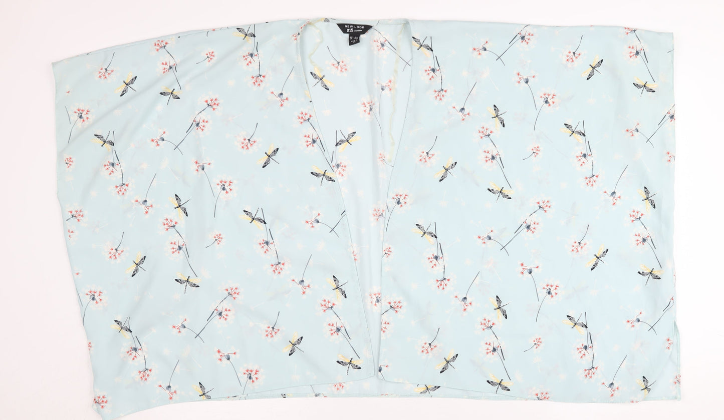 New Look Women’s Multicoloured Cape - L, Floral Design