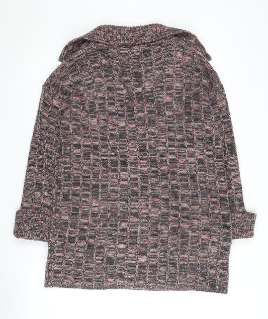 St Michael Women's Multi Collared Knit Jumper Size 16