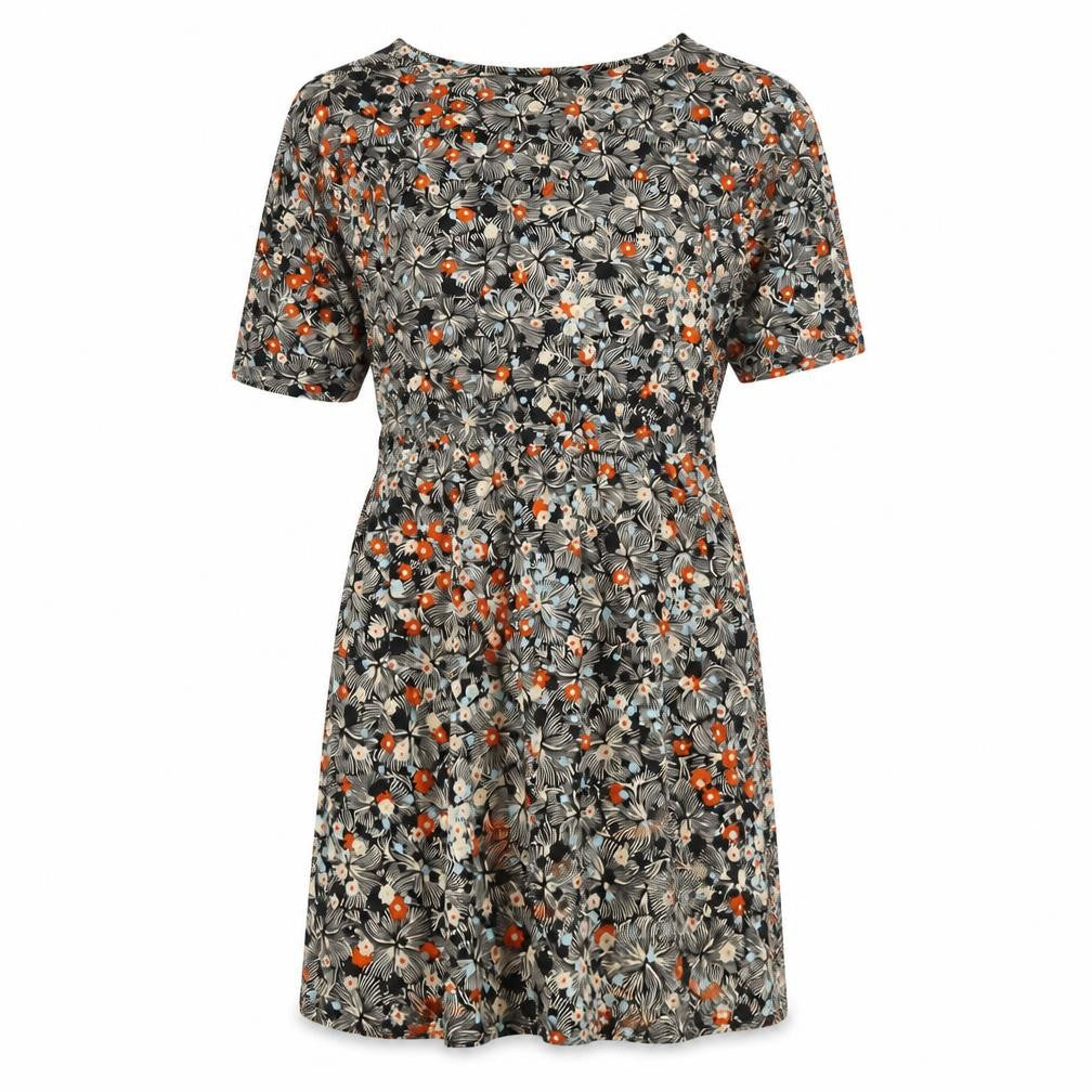 South Women's Floral Multicoloured Short Dress Size 12