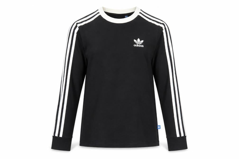 Adidas Womens Black Long Sleeve Pullover Top Size 8