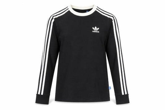 Adidas Unisex Black Long Sleeve Pullover Top Size 8