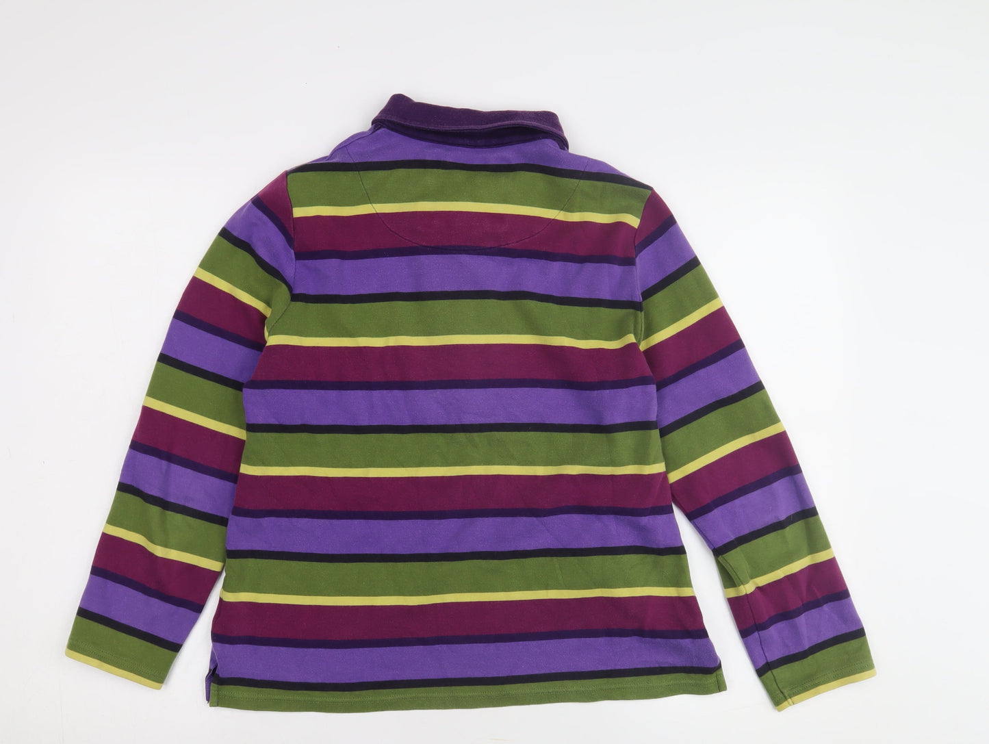 Viyella Multicoloured Striped Polo L Unisex