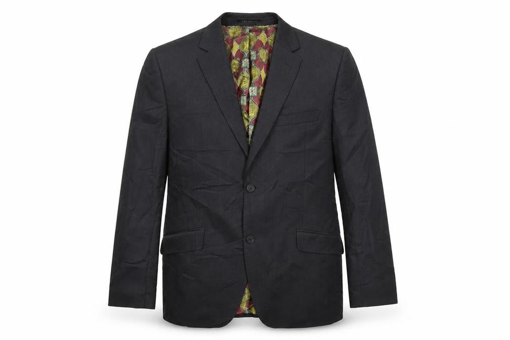 Mens 40 Chest Regular Ted Baker Black Two-Button Suit Jacket