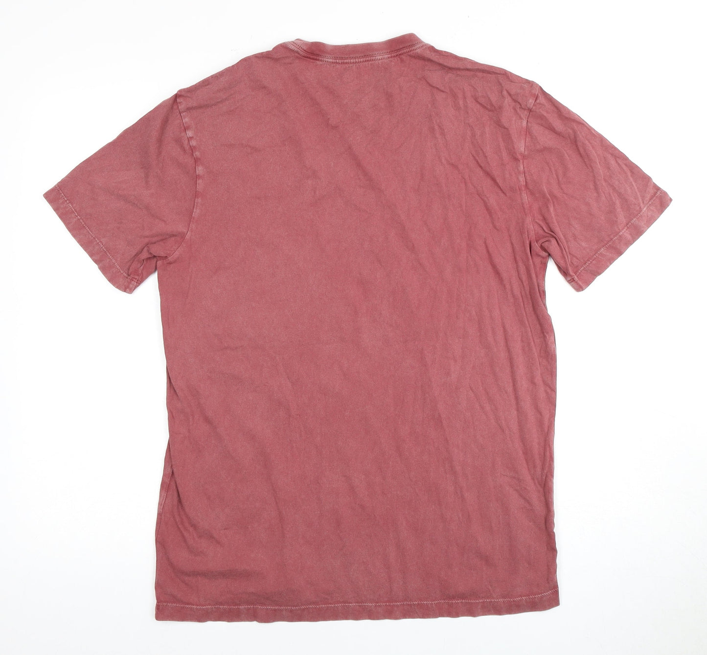 American Eagle Men's Red Small Crew Neck T-Shirt