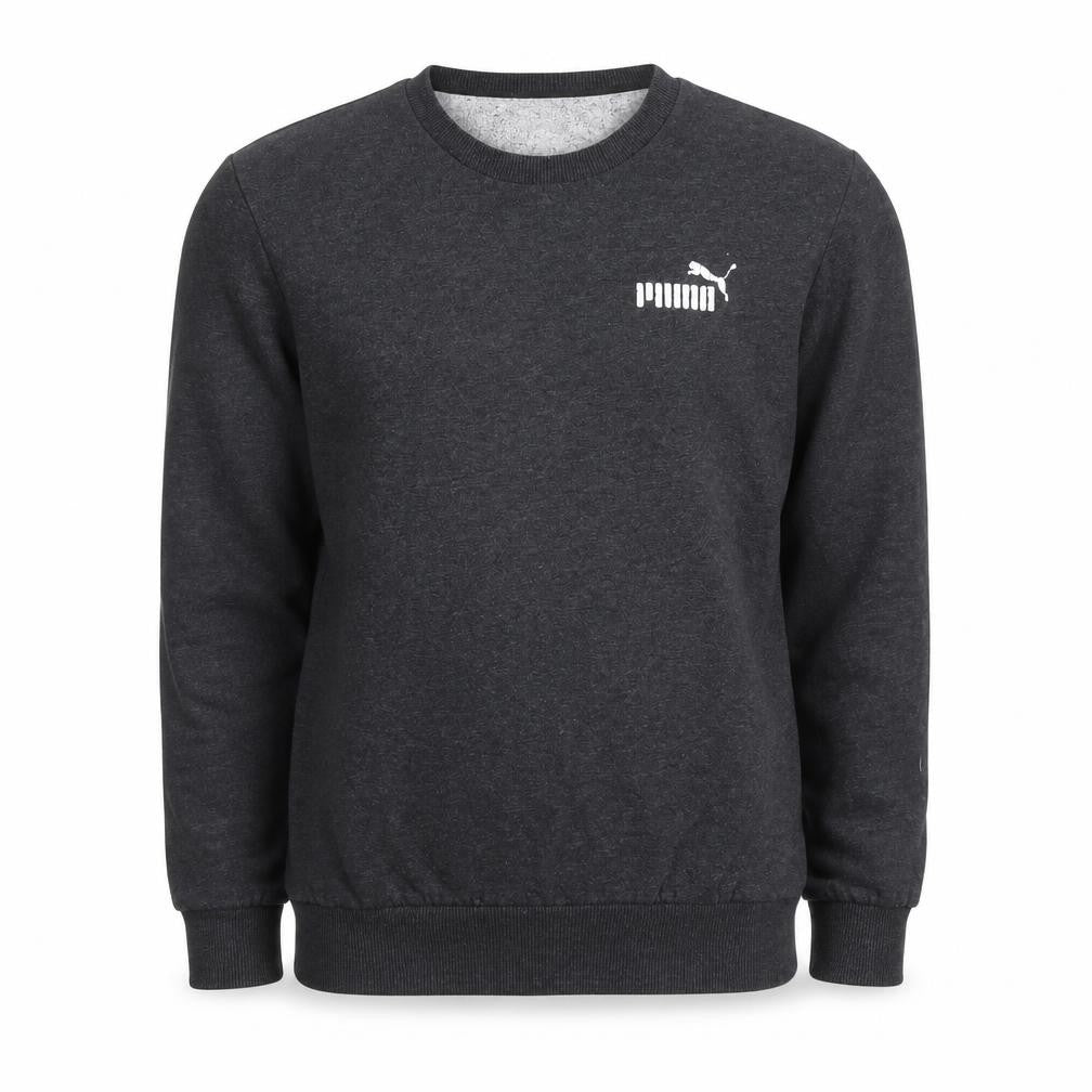 Mens UK XS Regular PUMA Black Pullover Sweatshirt