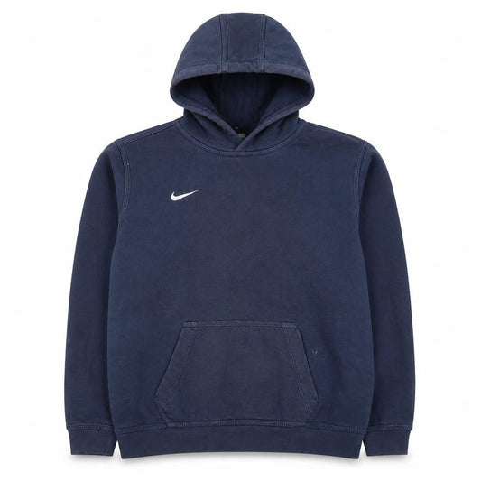 Nike Boys Blue Pullover Hoodie XL with Logo Accents