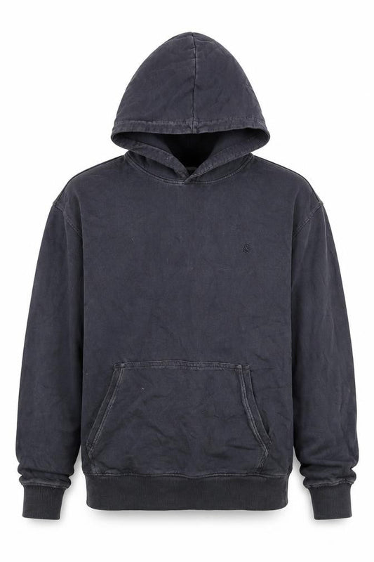 Mens UK M Regular JACK & JONES Black Pullover Hoodie