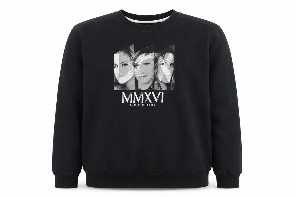 Anvil Men's Black Graphic Sweatshirt, Large