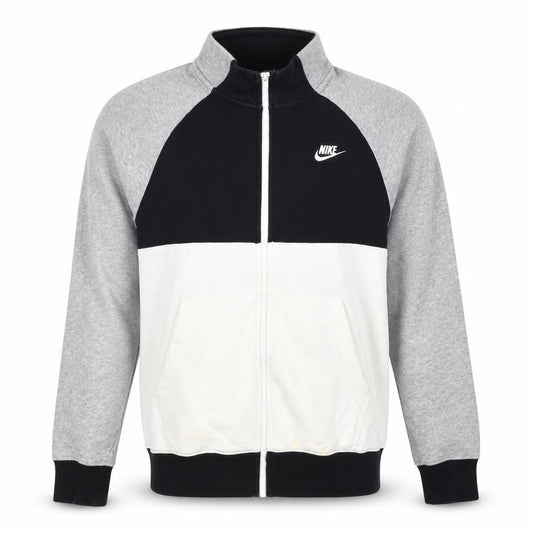 Mens UK XS Regular Nike Grey Full Zip Hoodie
