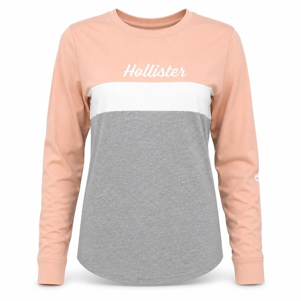 Womens UK Size XS Hollister Multicoloured Cotton T-Shirt