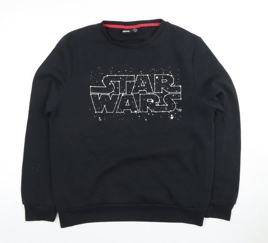 Star Wars Unisex Black M Pullover Sweatshirt