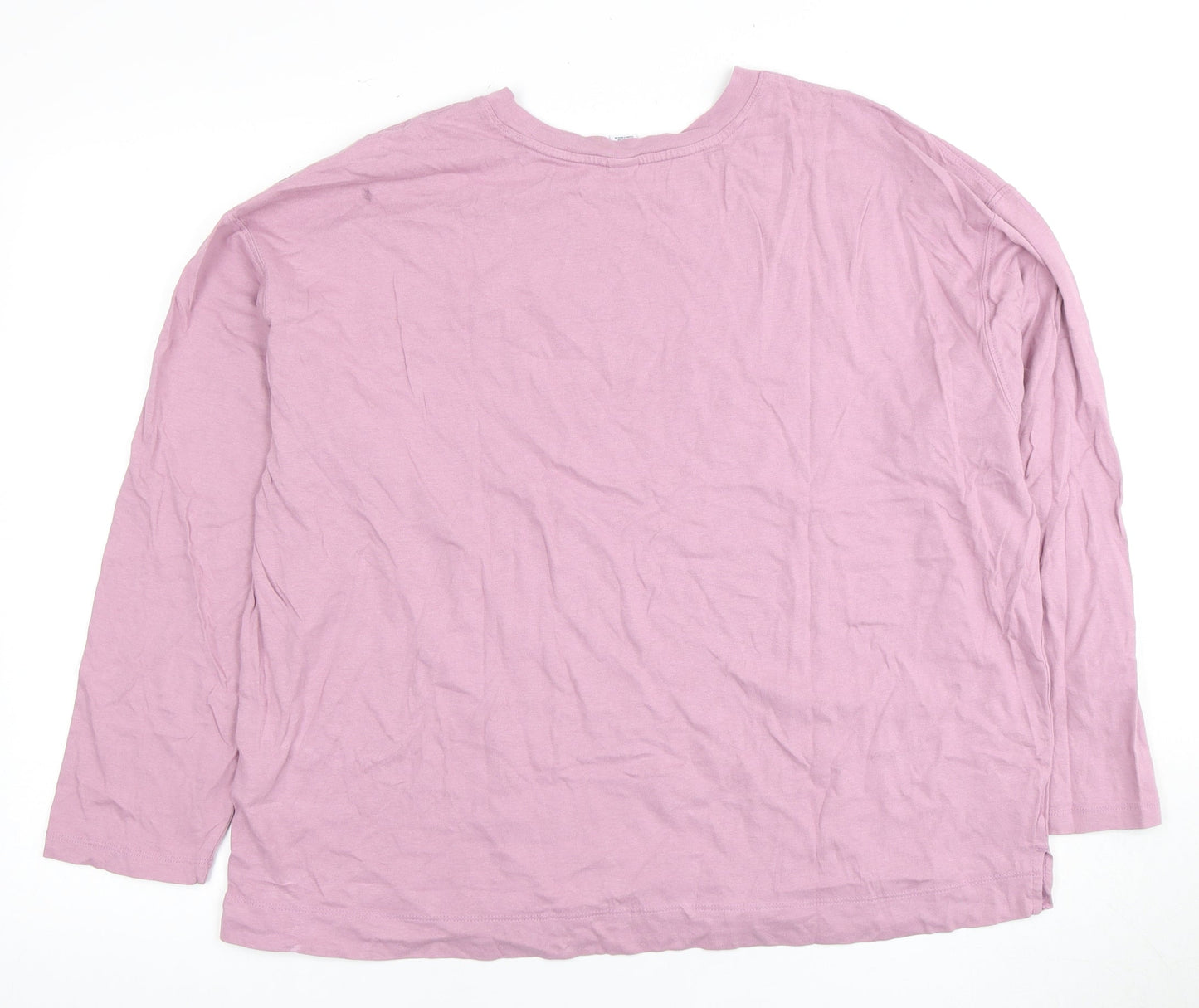 Old Navy Women's Purple XL Vintage Long Sleeve T-Shirt