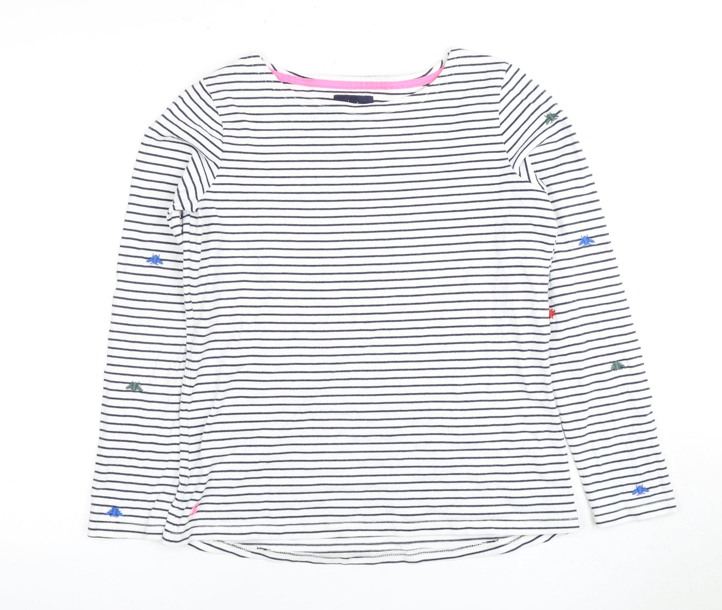Joules Women's Striped Long Sleeve T-Shirt, Size 10