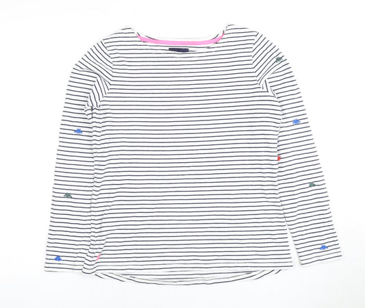 Joules Women's Striped Long Sleeve T-Shirt, Size 10