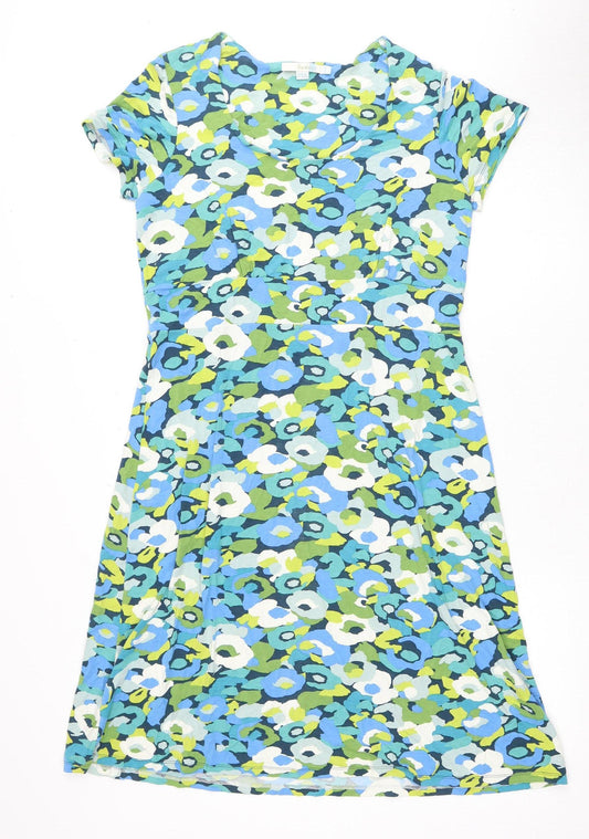Boden Women's Multi Floral Shift Dress XL, Lightweight