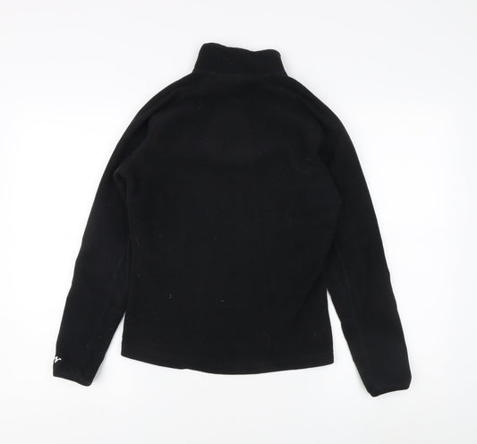 Quechua Black Fleece Zip Sweatshirt XS Unisex