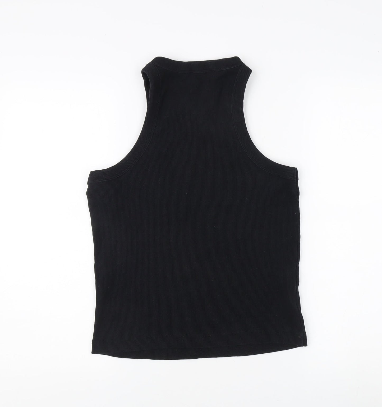 MNG Women's Black Sleeveless Tank Top Size L