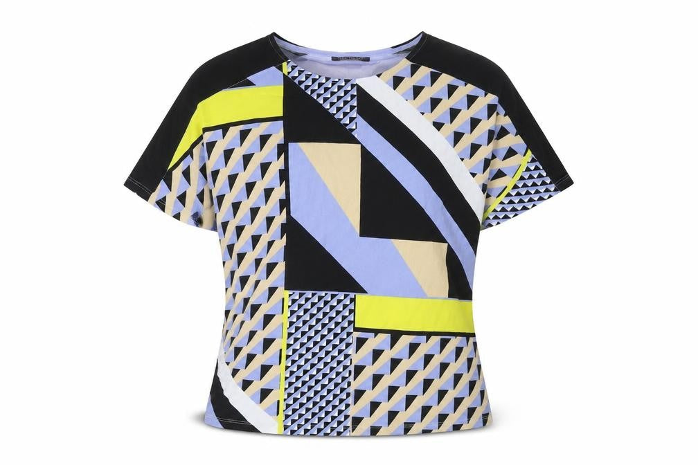 Marks and Spencer Women's Multicoloured T-Shirt - Size 14