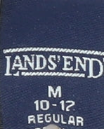 Lands' End Women's Pink Roll Neck T-Shirt - Size M
