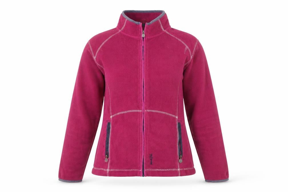 Front view of Weird Fish Women's Pink Basic Jacket, size 10