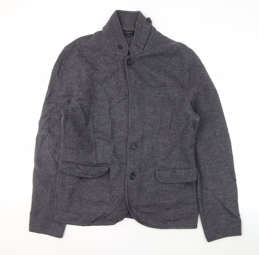 Ted Baker Men's Grey Wool Jacket - Size L