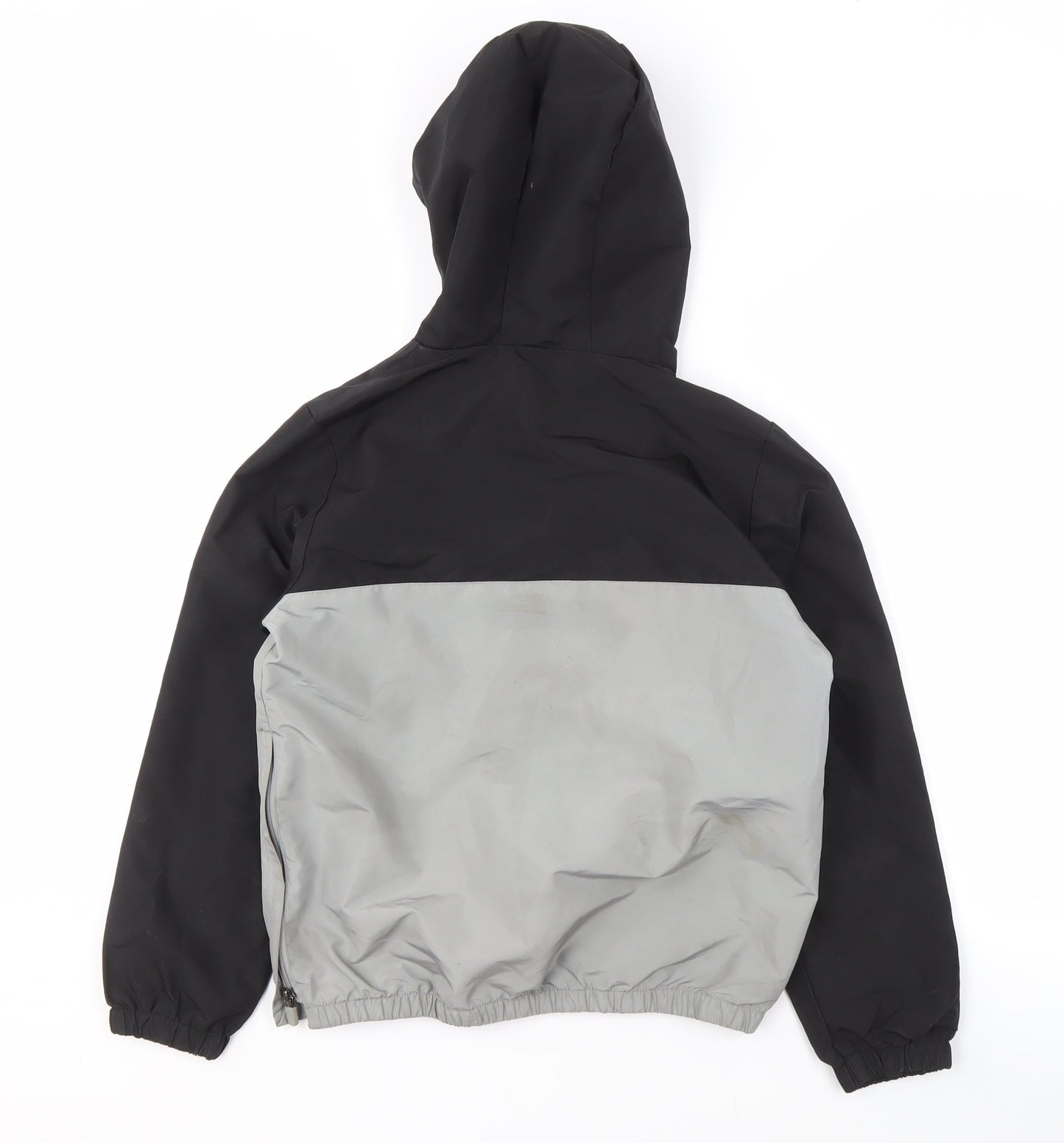 Ellesse Boys' Colourblock Jacket Black/Grey/Orange Size 10-11