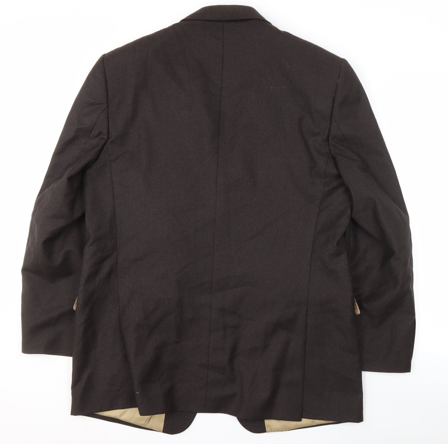 Marks and Spencer Men's Brown Wool Blazer Size 44R