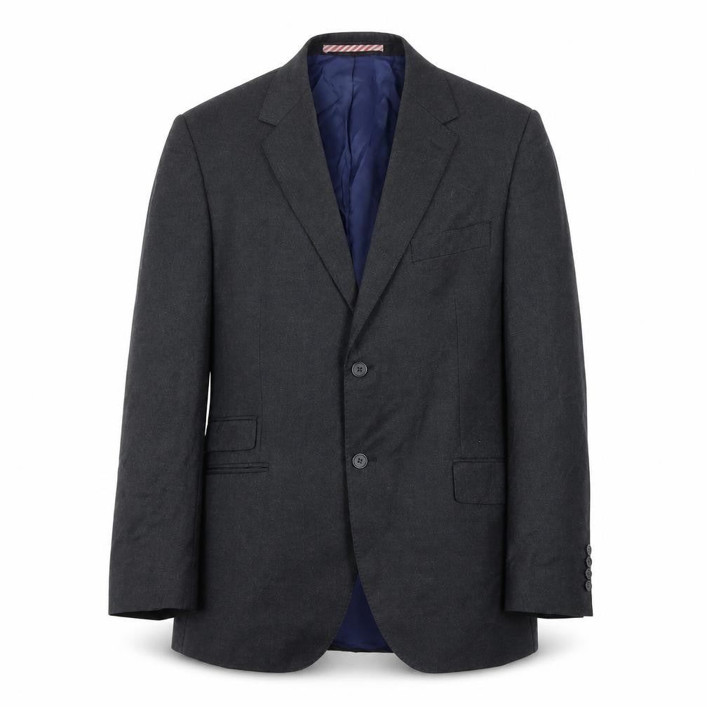 Mens 42 Chest Regular Howick Grey Two-Button Blazer