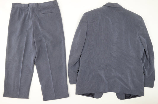 Lakeland Men's Blue 2 Piece Suit 42R/36R