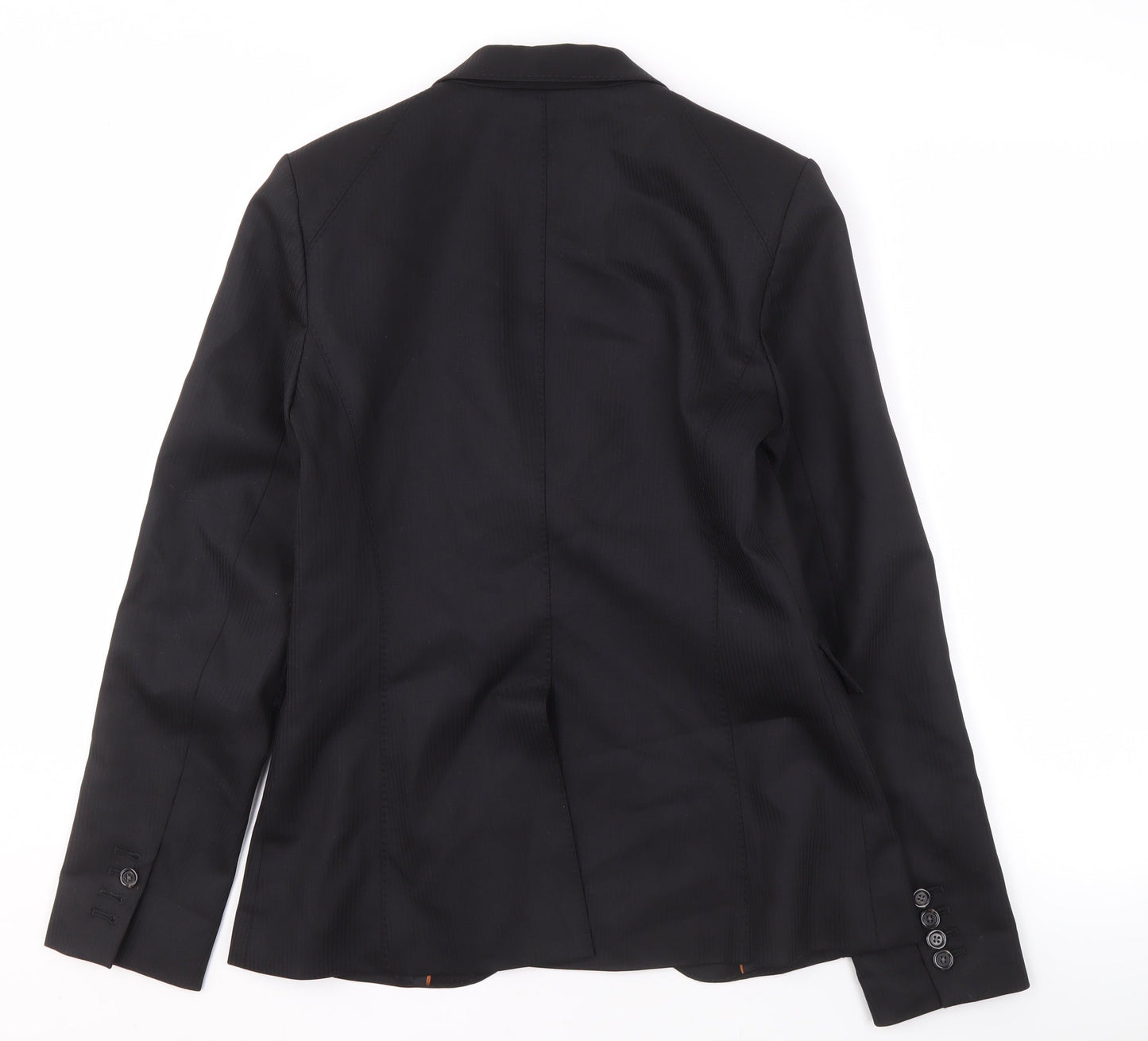 Banana Republic Women's Black Wool Blend Blazer Jacket Size 8