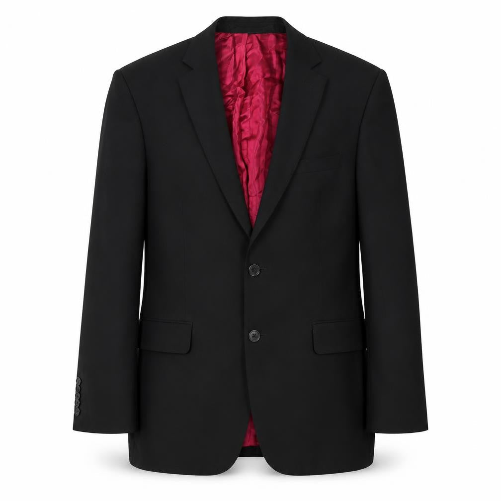 Front view of Alexandre Savile Row Men's Black 40R Jacket