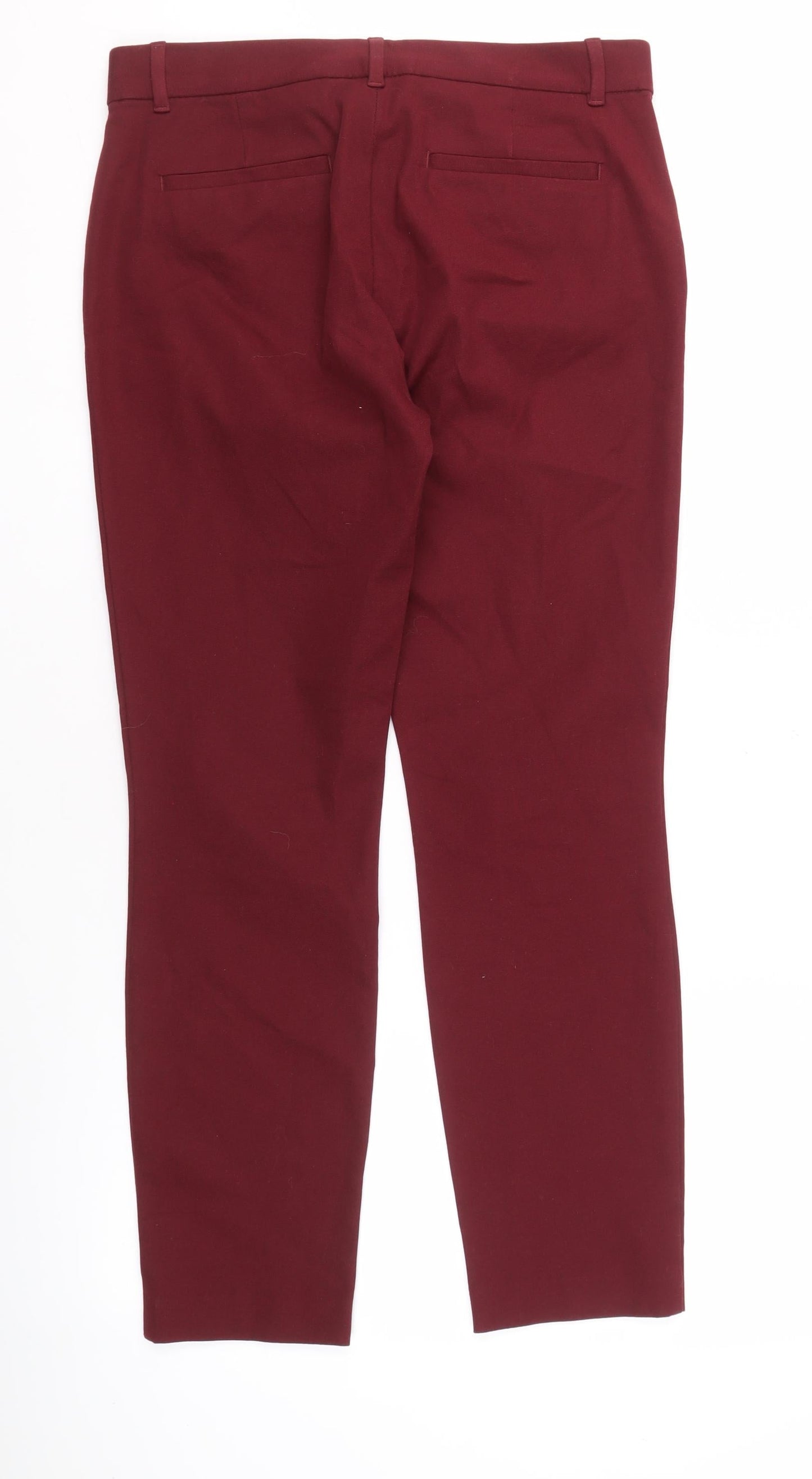 GAP Women's Red Ankle Skinny Trousers Size 6