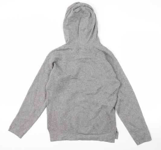 Replay Women's Grey Pullover Hoodie Size S
