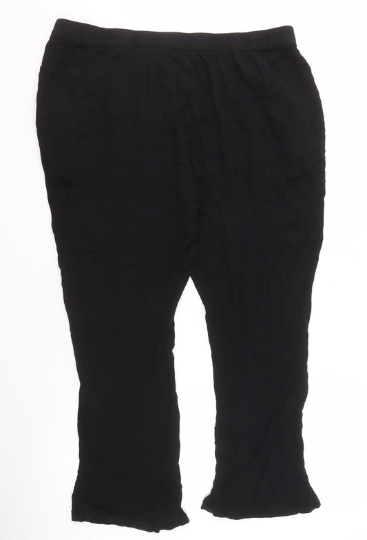 Cotton Traders Women's Black Trousers Size 16
